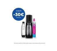 Soda and sparkling water machine SODASTREAM - TERRA Black - 2 dishwasher-safe bottles - 1 60L gas cartridge
