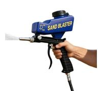 Soda Blasting Equipment, Handheld Portable Pneumatic Tools, With Powerful Media And Dust, For Removing Paint And Stains On Metal Wood Glass Concrete Tiles Cabinets