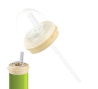 Soda Can Cover with Straw - Pop Can Cover | Reusable Silicone Stopper Protector Lids with Straw Leakproof for Canned Energy Drinks Juice Beer Soda Beverage Outdoor Parties Travel Camping Picnics