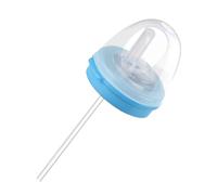 Soda Can Cover with Straw,Pop Can Cover - Silicone Leakproof Reusable Stopper Protector Lids with Straw for Beverage Beer Energy Drinks Soda Juice Outdoor Parties Travel Camping Picnics