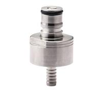 Soda Can Lid - 6x3.2cm Stainless Steel Carbonated Pressure Bottle Fill Adapter | 5/16 Ball Lock Dispenser Counter Pressure Carbonated Lid | Wine Beer Pouring Nozzle Home Brewing Storage