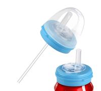 Soda Can Lids - Juice Can Toppers | Reusable Silicone Stopper Protector Lids with Straw for Soda Canned Drinks Energy Beverages Beer Outdoor Parties Trave