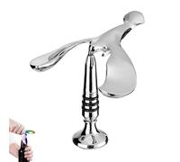 Soda can Opener, Bird-Shaped Balanced Bottle Opener, Creative Bird-Shaped Beer/Beverage Bottle Opener. (Silver)