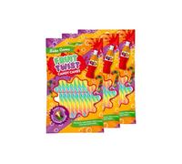 Soda Candy Canes 8pk X Pack Of 3 - Fruit Twist - Ideal For Hanging On The Tree Or Loading On Top Of Your Milkshake - Candy Canes Are Filled With Sherbet For A Tasty Festive Treat - Weight: 96g