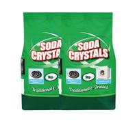 Soda Crystal 1kg (Pack of 2) - All-Purpose Cleaning Crystals | Multi-Purpose Cleaner for Home and Kitchen | Removes Stains, Grease, and Grime Effectively