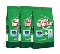 Soda Crystals Multi-Purpose Cleaner and Laundry Aid, 1 kg, 3 Pack