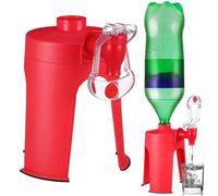 Soda Dispenser Machine - Compact Reverse Hand Pressure Dispenser, Device for Dispensing Drinks in the Home Bar, Carbonated Soft Soda, Portable Device for Saving Drinks, Countertop Cooling Rack