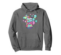 Soda Pop Abby Pullover Hoodie, Adult Unisex, Asphalt Grey, Medium