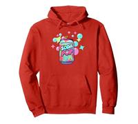 Soda Pop Abby Pullover Hoodie, Adult Unisex, Red, X-Large
