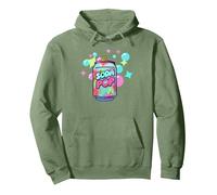 Soda Pop Abby Pullover Hoodie, Adult Unisex, Sage Green, Large