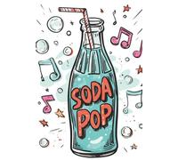 Soda Pop Notebook: K-pop Hunters Edition | 100 Lined Pages, 6x9 | Cute & Aesthetic Journal for Fans