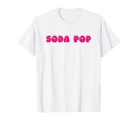 Soda Pop - Super Wide Round Bubble Letters Word Art T-Shirt