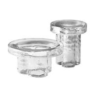 Soda side table Miniforms W 55 x D 55 x H 30 cm / Murano glass transparent - KP_MINIFORMS SODA