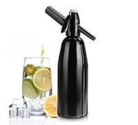 Soda Siphon, Portable Soda Water Carbonator, 1L Sparkling Water Maker Machine,Home Made, Aluminum Carbonated Water Machine for Making Fresh Soda Water, DIY Water Maker for Beverage, Juices,Cocktails