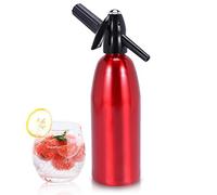 Soda Siphon,Soda Water Carbonator,1L Soda Maker,Soda Siphon Bottle with Pressure Regulator, Aluminum Sparkling Water Maker for Homemade Juices,Mojitos,Cocktails,Beverages