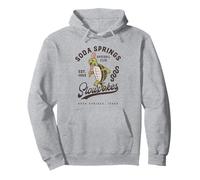 Soda Springs Slowpokes Retro Minor League Baseball Team Pullover Hoodie