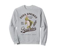 Soda Springs Slowpokes Retro Minor League Baseball Team Sweatshirt