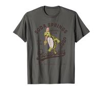 Soda Springs Slowpokes Retro Minor League Baseball Team T-Shirt