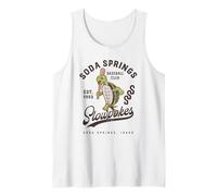 Soda Springs Slowpokes Retro Minor League Baseball Team Tank Top