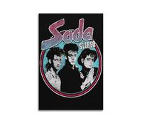 Soda Stereo Rock BandFamous Film And Television Figures Pop Music Figures Poster Decoration Canvas Art Decoration Print Signature Photo Living Room Home Decoration16x24inch(40x60cm) Unframe-style-3