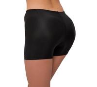 Sodacoda Women's Shapewear - Thick and Warm Hip and Butt Push-Up Foam Panties (Black XS)