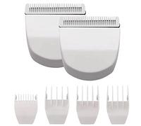 2 Pack Professional Peanut Clipper/Trimmer Snap On Replacement Blades #2068-300 - Compatible with Wahl Peanut Hair Clipper/Trimmer, White