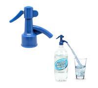 Sodafall fizz saver soda bottle dispenser siphon retro style (blue)
