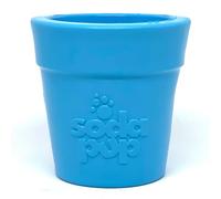 SodaPup Flower Pot - Durable Dog Treat Dispenser & Chew Toy Made in USA from Non-Toxic, Pet Safe, Food Safe Rubber Material for Mental Stimulation, Problem Chewing, Calming Nerves, & More