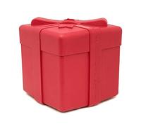 SodaPup Gift Box - Durable Dog Treat Dispenser & Chew Toy Made in USA from Non-Toxic, Pet Safe, Food Safe Natural Rubber Material for Mental Stimulation, Problem Chewing, Calming Nerves, & More