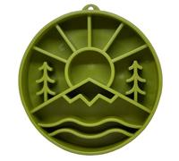 SodaPup Great Outdoors Enrichment Bowl - Durable Slow Feeder Bowl Made in USA from Non-Toxic, Pet-Safe, Food Safe Material for Mental Stimulation, Slowing Down Eating, Healthy Digestion, & More