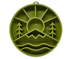 SodaPup Great Outdoors Enrichment Bowl - Durable Slow Feeder Bowl Made in USA from Non-Toxic, Pet-Safe, Food Safe Material for Mental Stimulation, Slowing Down Eating, Healthy Digestion, & More