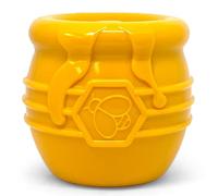 SodaPup Honey Pot - Durable Dog Treat Dispenser & Enrichment Toy Made in USA from Non-Toxic, Pet Safe, Food Safe Natural Rubber Material for Mental Stimulation, Problem Chewing, Calming Nerves, & More
