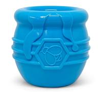 SodaPup Honey Pot - Durable Dog Treat Dispenser & Enrichment Toy Made in USA from Non-Toxic, Pet Safe, Food Safe Natural Rubber Material for Mental Stimulation, Problem Chewing, Calming Nerves, & More