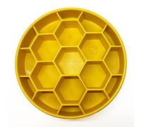SodaPup Honeycomb Enrichment Bowl - Durable Slow Feeder Bowl Made in USA from Non-Toxic, Pet-Safe, Food Safe Material for Mental Stimulation, Slowing Down Eating, Healthy Digestion, & More
