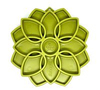SodaPup Mandala eTray - Durable Slow Feeder Tray Made in USA from Non-Toxic, Pet-Safe, Food Safe Material for Mental Stimulation, Calming, Avoiding Overfeeding, Slow Eating, Healthy Digestion & Mor