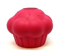SodaPup MuttsKickButt Cupcake - Durable Dog Treat Dispenser & Chew Toy Made in USA from Non-Toxic, Pet Safe, Food Safe Natural Rubber for Mental Stimulation, Problem Chewing, Calming Nerves & More