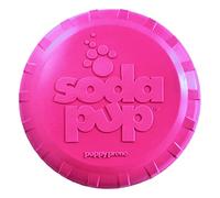 SodaPup Puppy Bottle Top - Durable Flyer Retrieving Toy Made in USA from Our Non-Toxic, Pet-Safe, Food Safe Natural Puppy Rubber for Bonding, Exercise, Building Confidence, Self-Control, & More