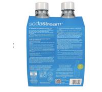 SodaStream 1 Litre Slim Reusable Dishwasher Safe Water Bottles Pack of 2 for ...