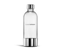 sodastream 1L Bottle for Sparkling Water and Soda Machine | Dishwasher Safe | Stainless Steel Finish