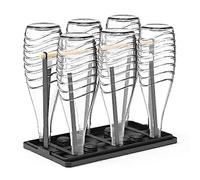Sodastream bottle holder, for 6 bottles, with removable draining mat