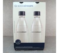 SodaStream Classic 1L Carbonating Bottles Set of 2 BPA-Free Dishwasher Safe