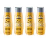 SodaStream Classics Diet Tonic Syrup, Pack of 4 Naturally Flavoured Sparkling Drink Mix, Drink Mixer, GandT Maker No Aspartame - 4 x 440 ml