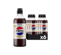 SODASTREAM Concentrate Drink - Pepsi Zero Caffeine - Up to 9 L - For Sparkling Water and Soda Machine - Pack of 6 x 440 ml