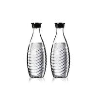 Sodastream Crystal Penguin Twin Pack Glass Carafe - 0.7L Each