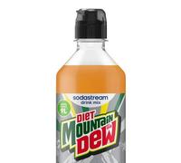SodaStream Diet Mountain Dew Syrup 440ml Sugar Free Drink Mix Makes 9L Fizz UK