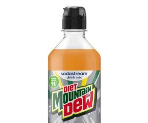 SodaStream Diet Mountain Dew Syrup 440ml Sugar Free Drink Mix Makes 9L Fizz UK