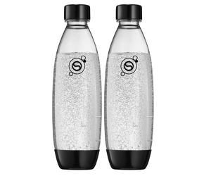 SodaStream DuoPack Fuse 2x 1L KST bottle dishwasher safe BPA free replaceme...