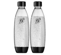 Bottles SodaStream Fuse Black (suited for SodaStream sparkling water makers), 2 x 1 l