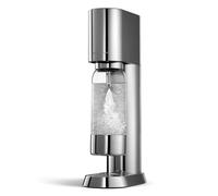 sodastream enso Premium Water Carbonator | Stainless Steel Design by Naoto Fukasawa | Includes 1 Litre BPA Free Bottle & Cleaning Cloth | Easy CO2 Change System, Silver