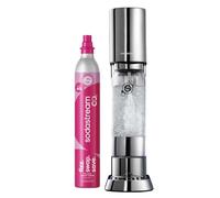 Sodastream ensō Sparkling Water Maker, Stylish Carbonated Water Machine, Designed By Naoto Fukasawa, 1L Custom Ensō BPA-Free Bottle, Cordless Soda Maker, Quick Connect CO2 Canister, Stainless Steel